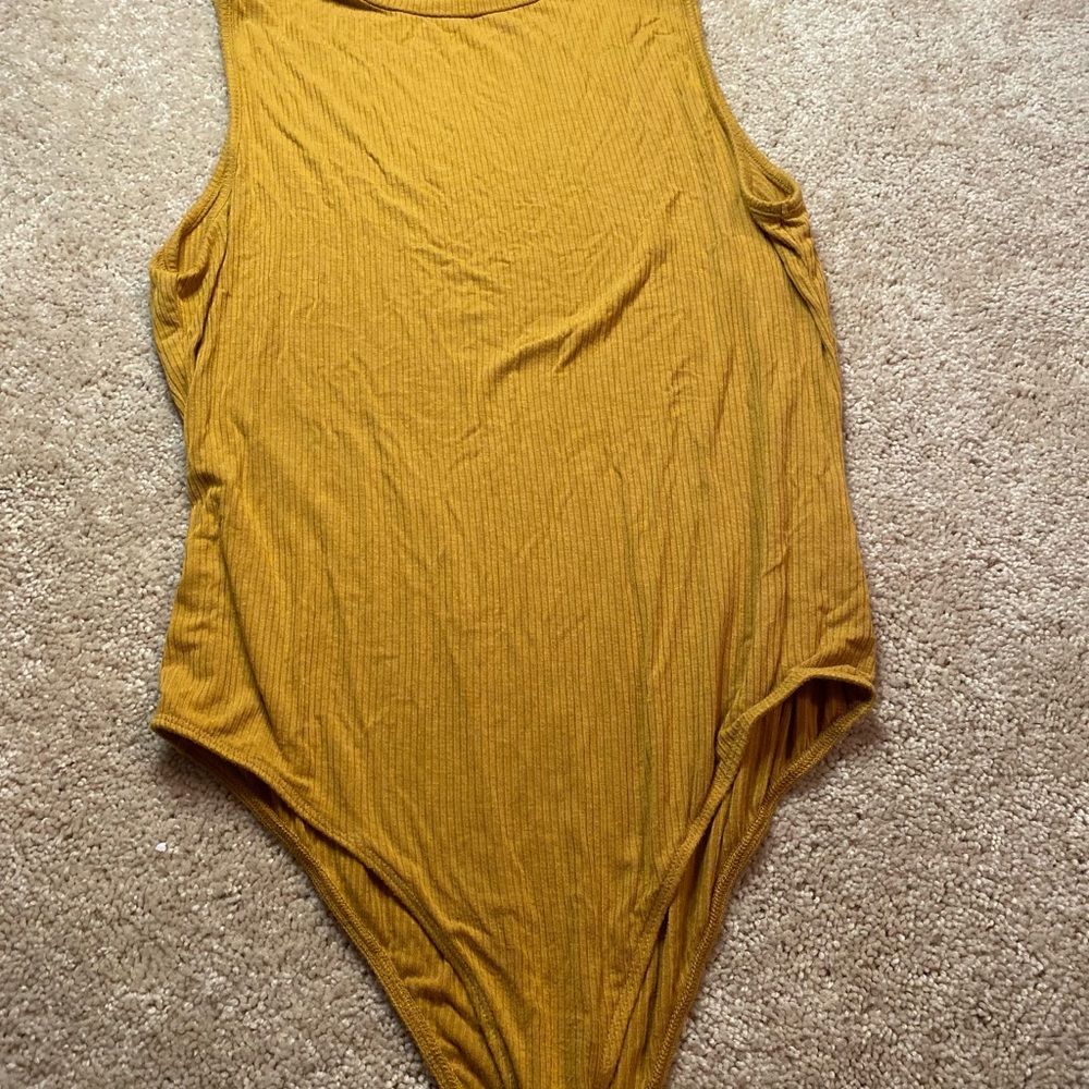 Yellow Tank Bodysuit